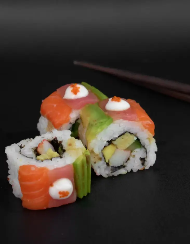Fresh sushi roll