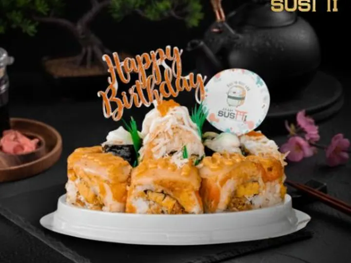 Birthday Sushi Kawaii